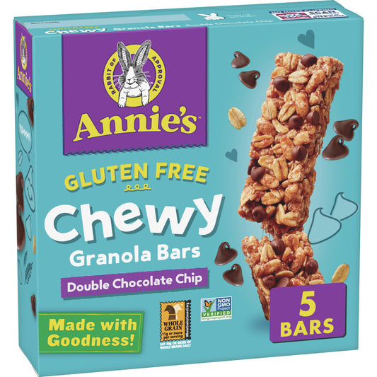 Annie's Chewy Gluten Free Granola Bars Double Chocolate Chip (12x5 PK  )-0